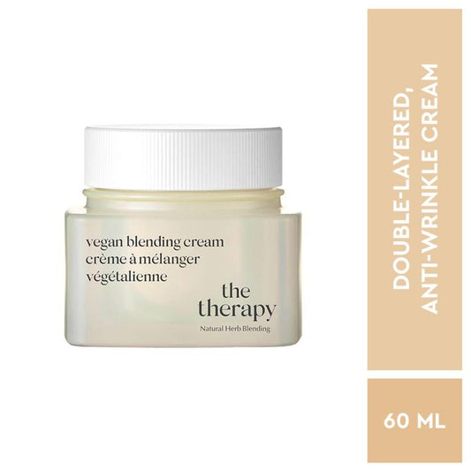 The Face Shop The Therapy Vegan Blending Cream, Organic & Vegan 2 In 1 Gel & Cream With Niacinamide