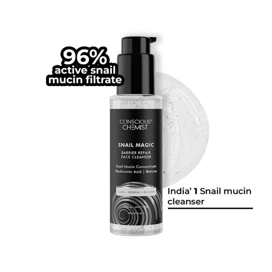 Conscious Chemist Snail Magic Mucin Repair Low Ph Gel Cleanser With Korean Snail Mucin Concentrate