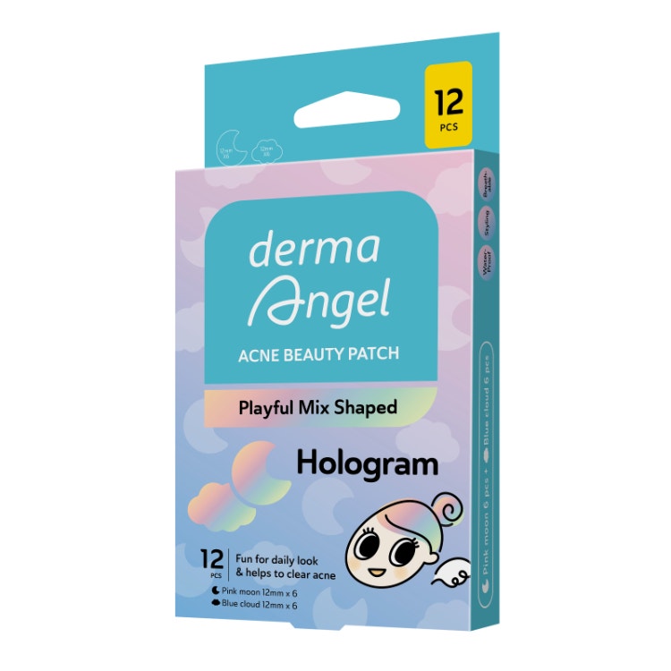 Derma Angel Acne Beauty Patch Moon + Cloud 12S