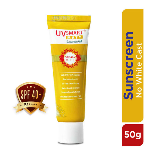 UV Smart Matt Sunscreen Gel SPF 40+ PA++++