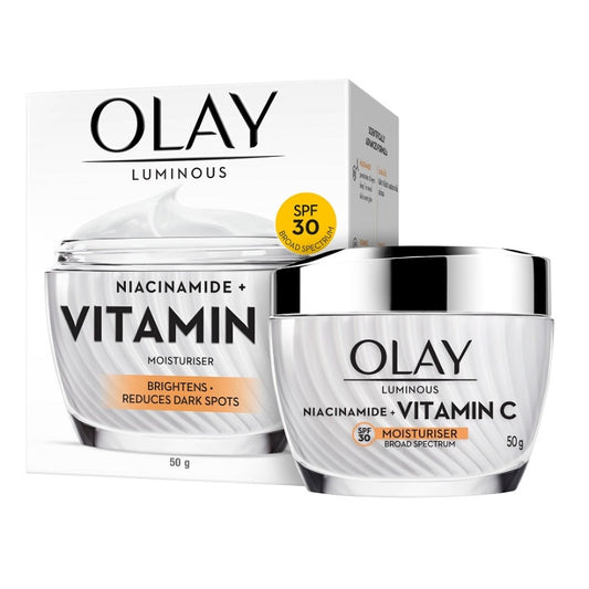Olay Luminous Niacinamide Vitamin C  Moisturizer Spf30 50G