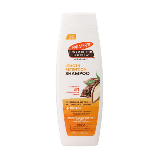 Palmer's Cocoa Butter & Biotin Shampoo for Hair Length Retention, Strengthening & Enhanced Shine