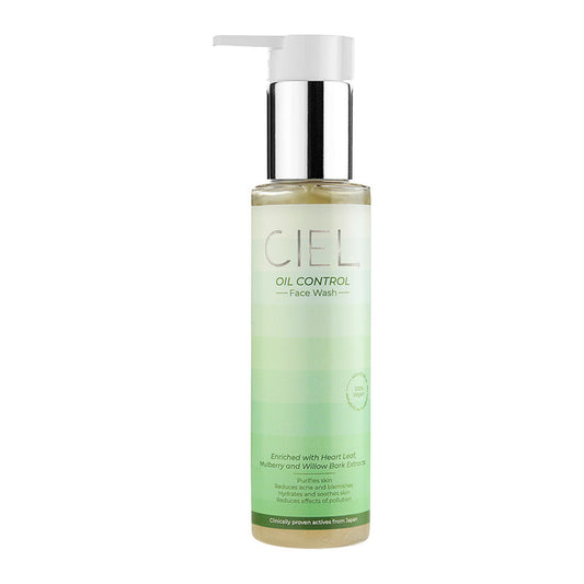 CIEL OIL CONTROL 4 IN 1 FACE WASH WITH HEART LEAF, MULBERRY & WILLOW BARK EXTRACTS(100ML)