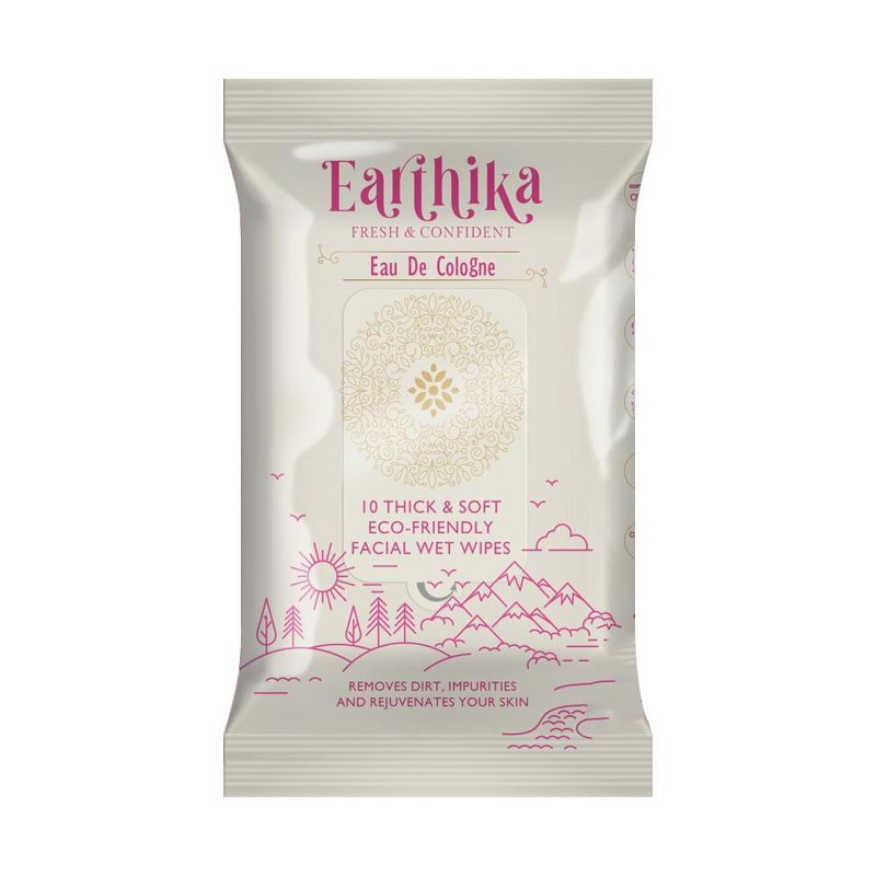 Earthika Thick & Soft Eco-Friendly Facial Wet Wipes