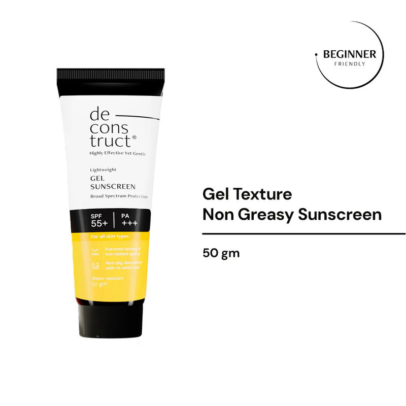 Deconstruct Lightweight Gel Sunscreen SPF 55+ PA+++