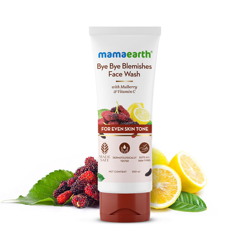 Mamaearth Bye Bye Blemishes Face Wash With Mulberry And Vitamin C