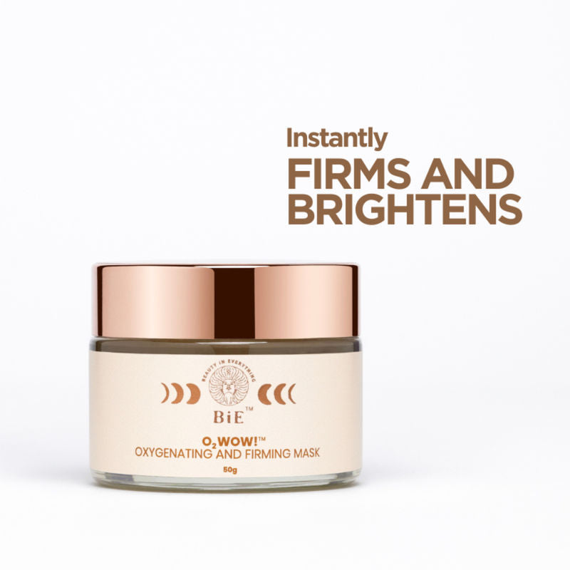 BiE O2wow! - Oxygenating & Firming Mask With Oxygen Vital for Brightening Skin