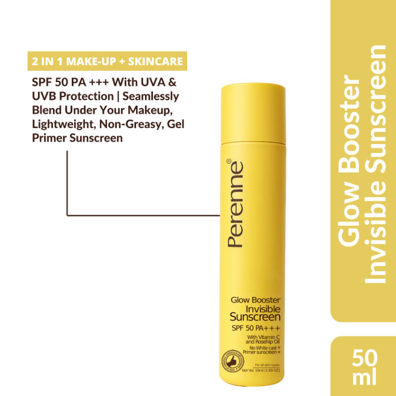 Perenne Glow Booster Invisible Sunscreen SPF 50 PA+++