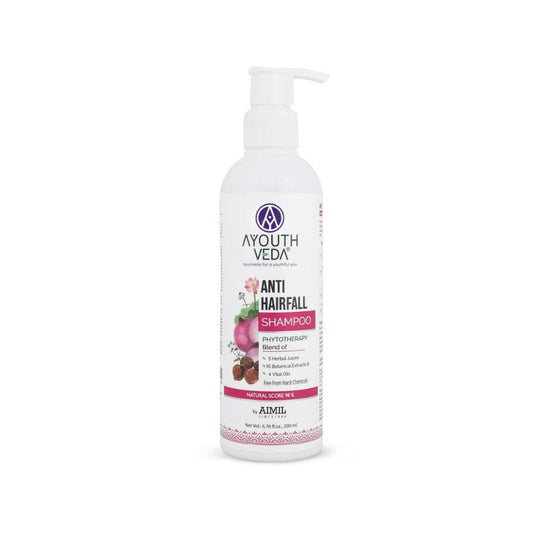 Ayouthveda Anti-Hair Fall Shampoo, With Neem & Shikakai, Improve Hair Density & Texture