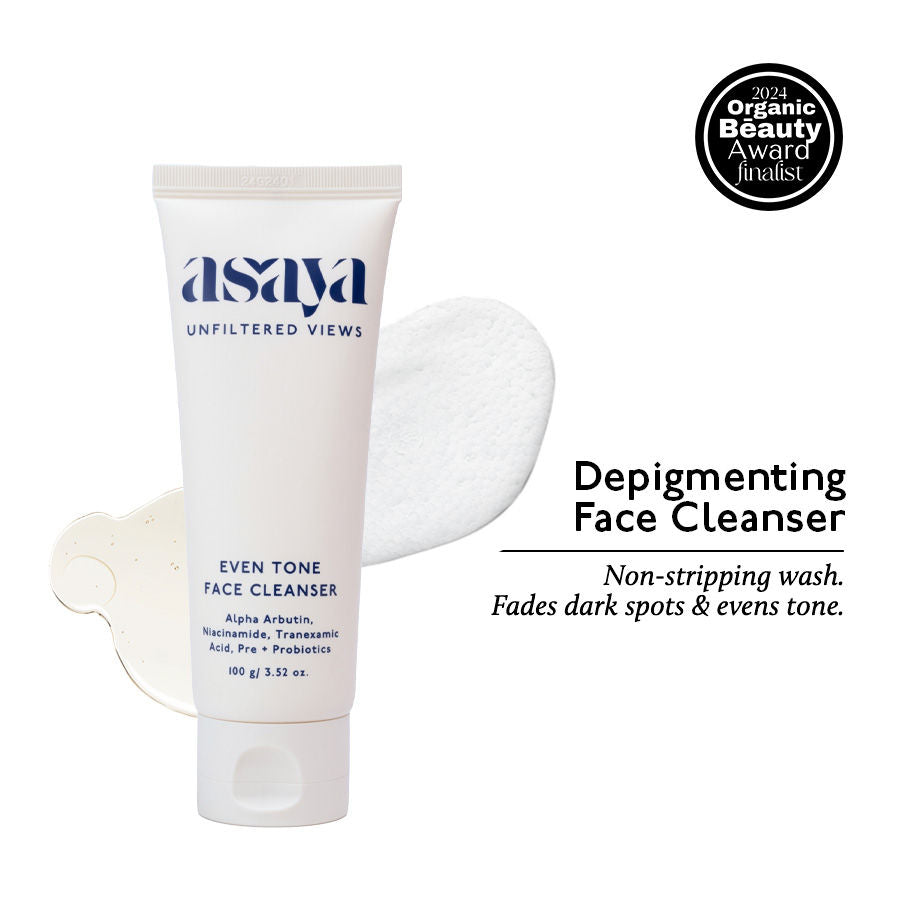 Asaya Dark Spot Removal & Brightening Face Wash with Tranexamic Acid, Alpha Arbutin & Niacinamide