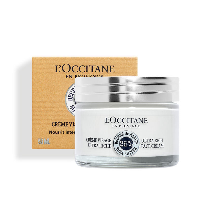 L'OCCITANE SHEA BUTTER ULTRA RICH COMFORTING FACE CREAM