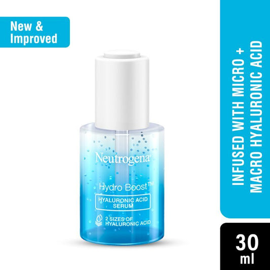 Neutrogena Hydro Boost Hyaluronic Acid Moisturizing Face Serum with Vitamin B5 for Dry & Normal Skin