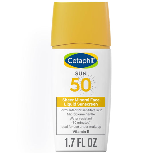 Sheer Mineral Sunscreen Face Liquid Broad Spectrum SPF 50
