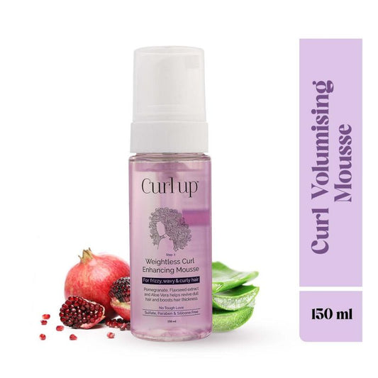 Curl Up Weightless Curl Enhancing Mousse