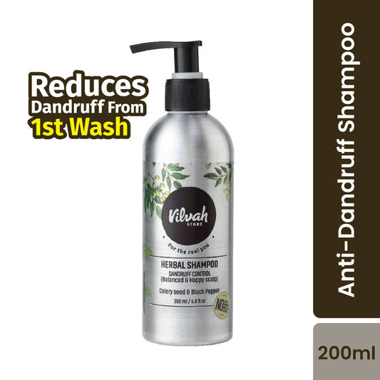 VILVAH Herbal Anti-Dandruff Shampoo