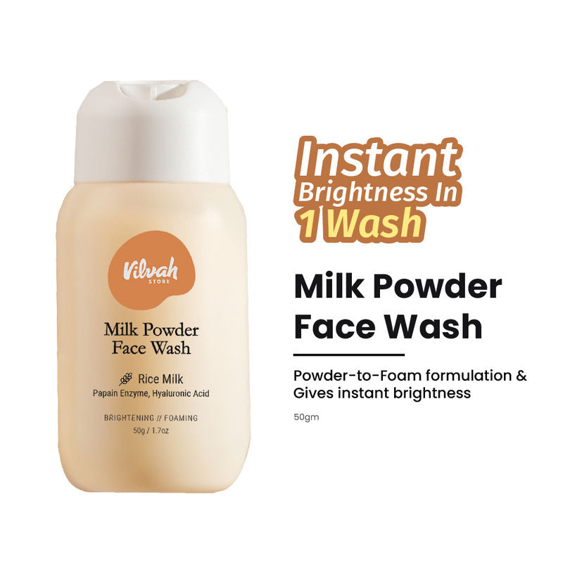 VILVAH Milk Powder Face Wash