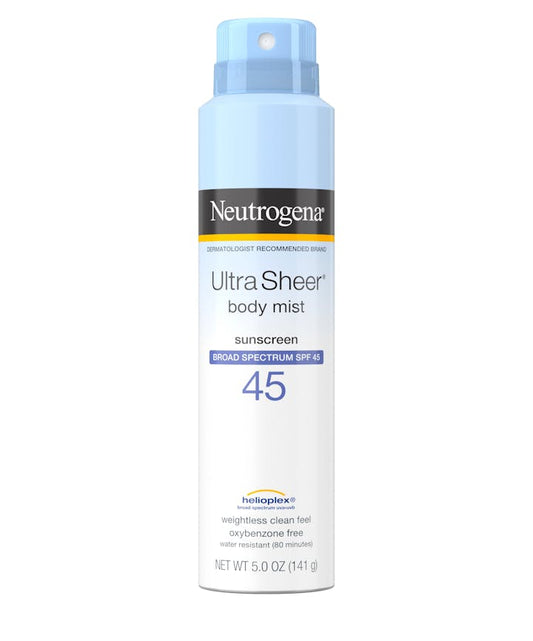 Neutrogena Ultra Sheer® Sunscreen Spray SPF 45, Family Size, 8 oz
