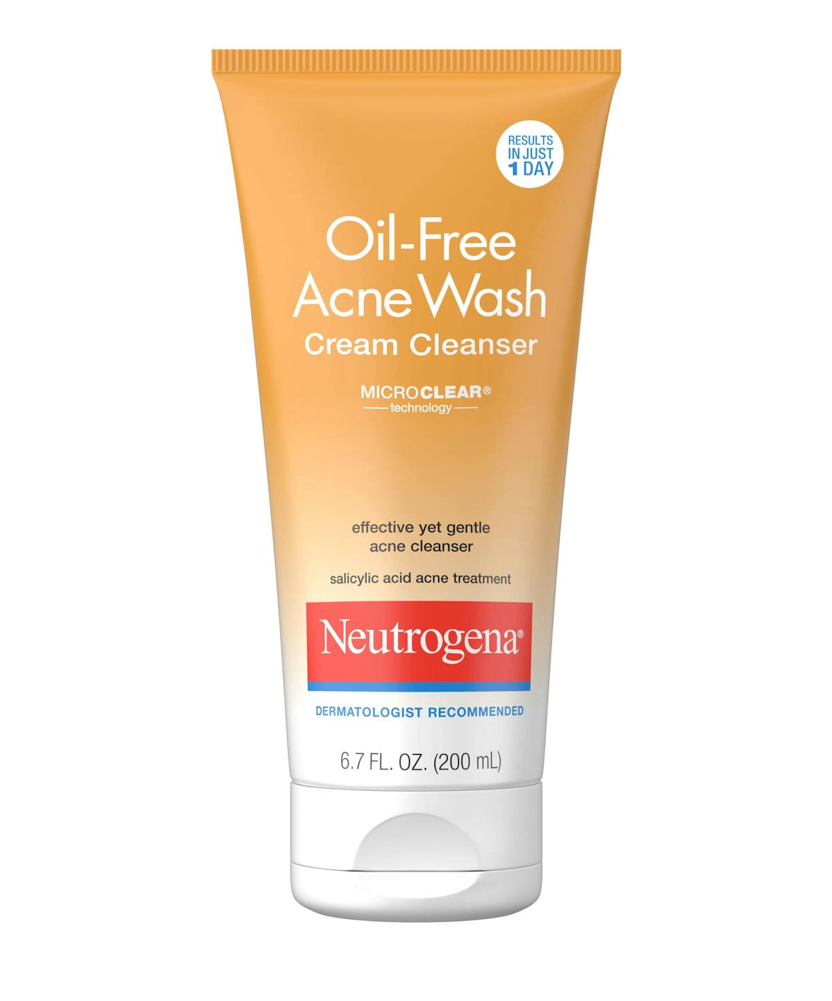 Oil-Free Acne Wash Cream Cleanser