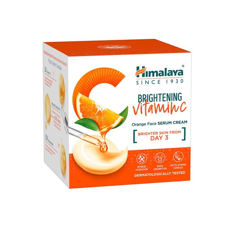 Himalaya Bright Vitamin C Orange Serum Cream