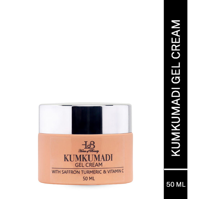 House Of Beauty Kumkumadi Gel Cream With Saffron Turmeric & Vitamin C