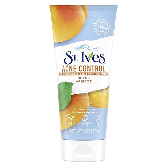 Acne Control Apricot Face Scrub