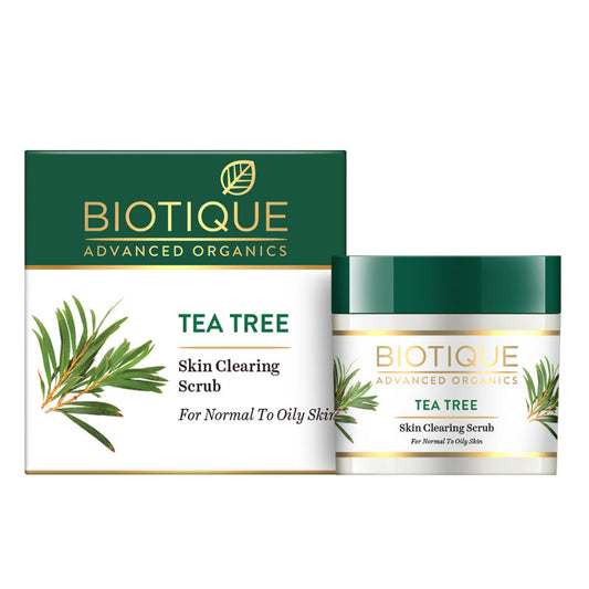 Biotique Advanced Organics Tea Tree Skin Clearing Scrub