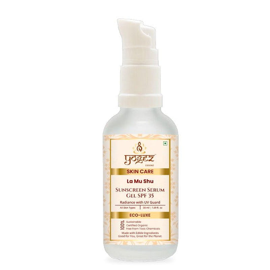 YOGEZ Organic Sunscreen Serum Gel SPF 35
