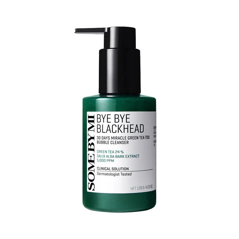 SOME BY MI Bye Bye Blackhead 30 Days Miracle Green Tea Tox Bubble Cleanser