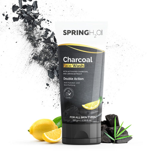 Spring H2O Charcoal Face Wash