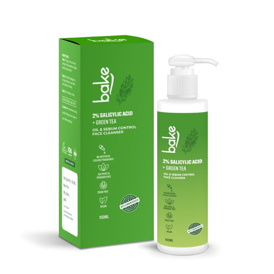 BAKE 2% Salicylic Acid Face Wash For Active Acne