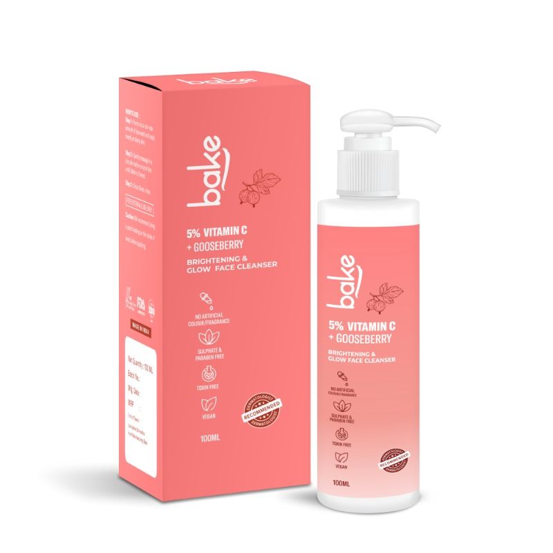 BAKE 5% Vitamin C Face Wash For Skin Brightening & Pigmentation