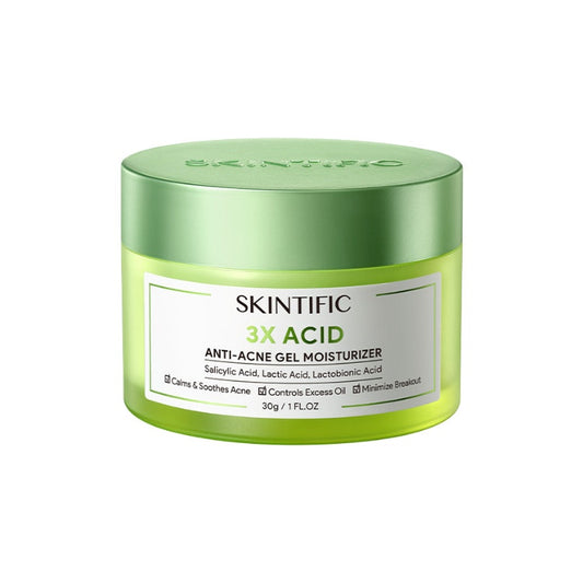 Skintific 3X Acids Acne-Care Gel Moisturizer 30G