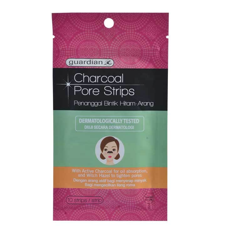 Guardian Charcoal Pore Strips 10S