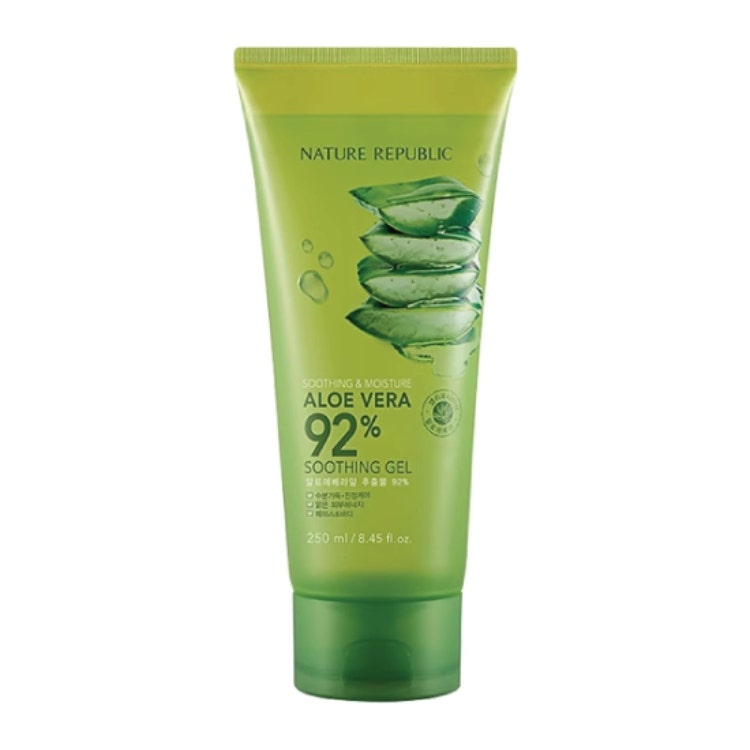 Nature Republic Soothing & Moisture Aloe Vera 92% Soothing Gel (Tube) 250Ml