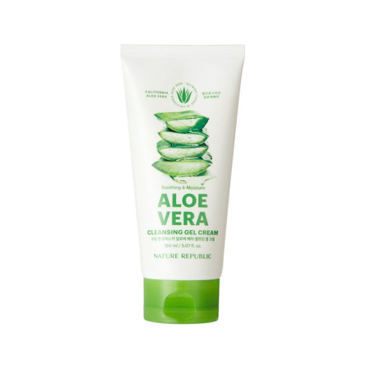 Nature Republic Soothing & Moisture Aloe Vera Cleansing Gel Cream 150Ml