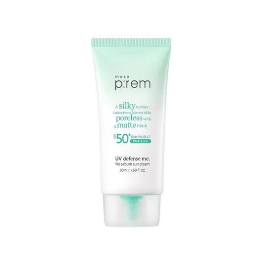 Make Prem Uv Defense Me No Sebum Sun Cream 50Ml