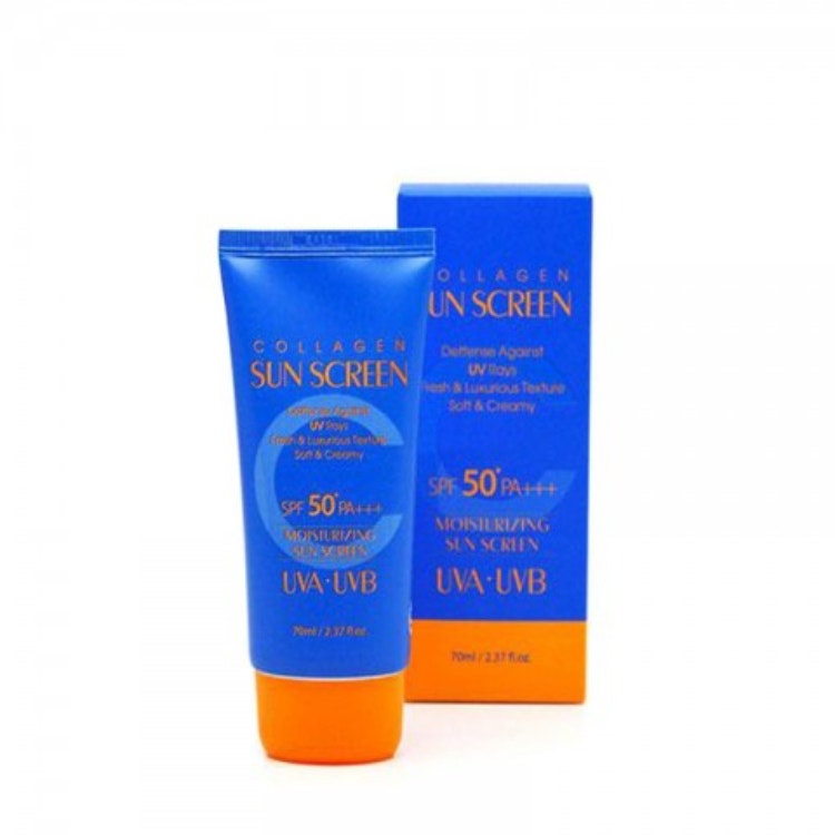 3W Clinic Collagen Sun Screen Moisturizing Pa+++ Spf 50 70Ml