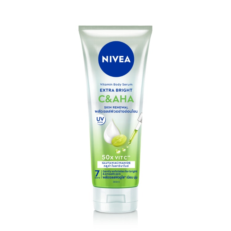 Nivea Extra Bright C&Aha Vitamin Body Serum 300Ml