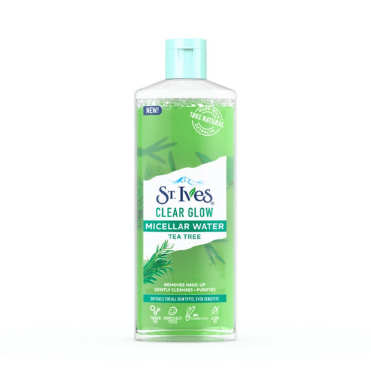 St Ives Clear Glow Tea Tree Micellar Water 400Ml