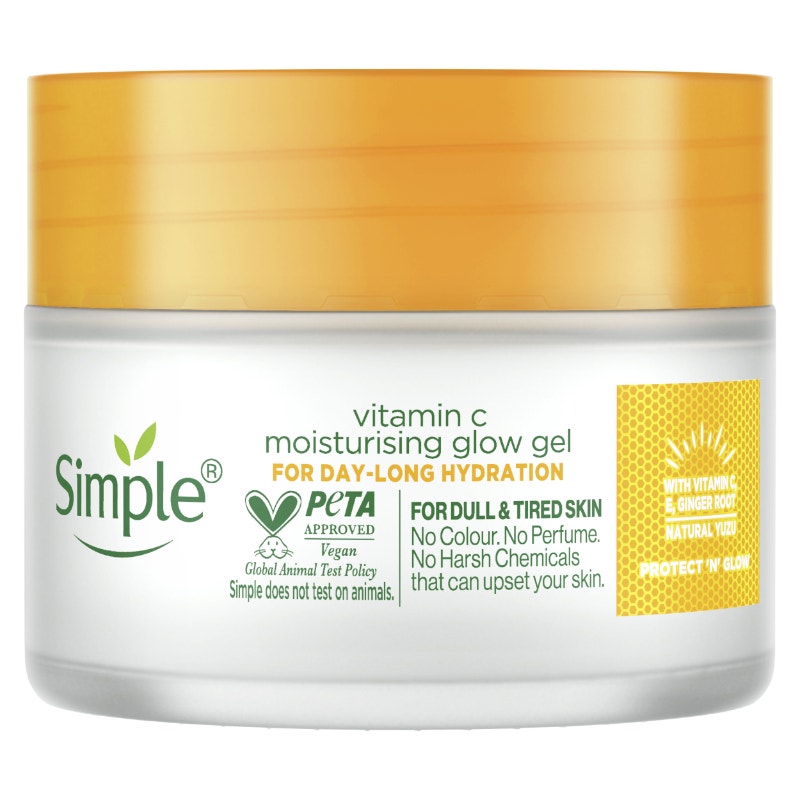 Simple Protect N Glow Vitamin C Moisturising Glow Gel 40G
