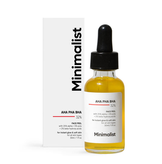 Minimalist Aha Pha Bha 32% Face Peel Serum 30Ml