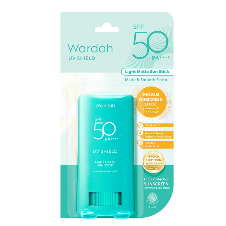 Wardah Uv Shield Light Matte Sunstick Spf 50 Pa++++ 22G