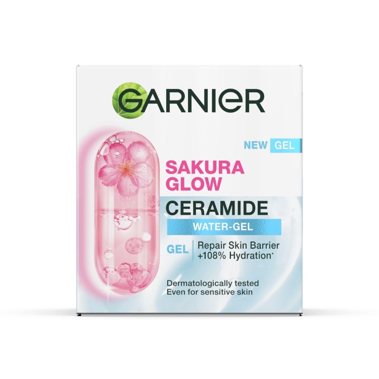 GARNIER SAKURA GLOW CERAMIDE WATER GEL 50ML