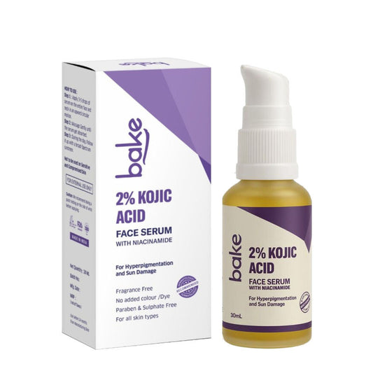 Bake 2% Kojic Acid Face Serum With Niacinamide For Pigmentation, Dark Spots & Uneven Skin Tone