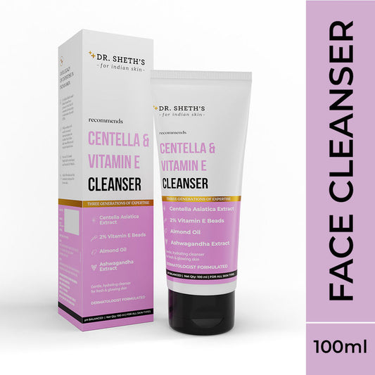 Dr. Sheth's Centella & Vitamin E Cleanser