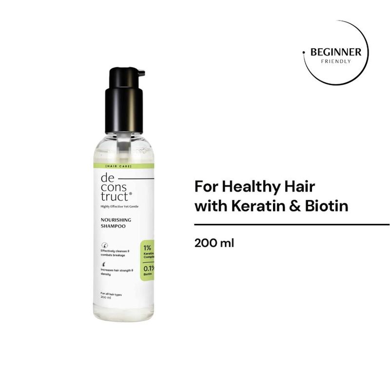 Deconstruct Nourishing Shampoo With Keratin & Biotin For Hair Breakage