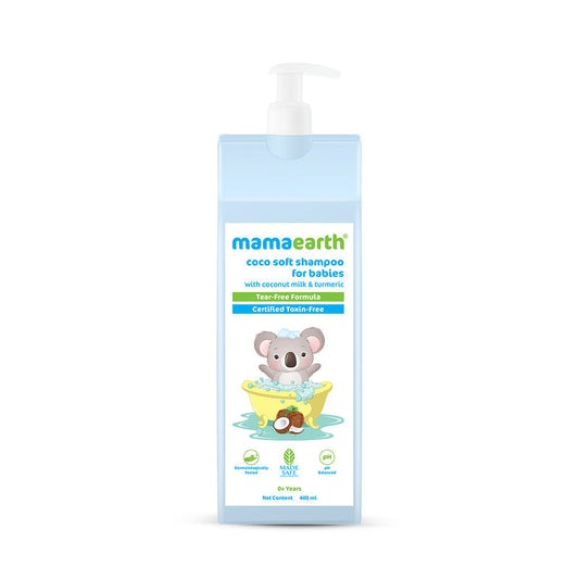 Mamaearth Coco Soft Shampoo With Coconut Milk & Turmeric For Babies
