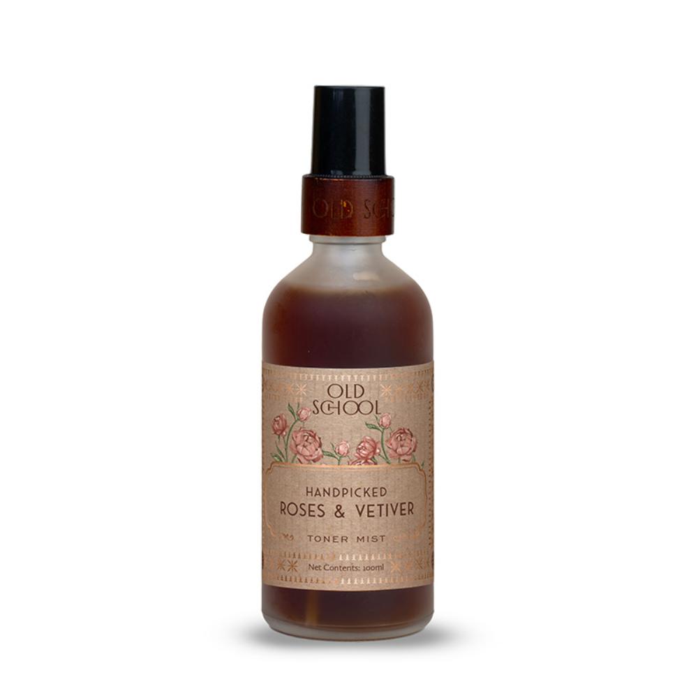 Old School Handpicked Roses And Vetiver Toner Mist