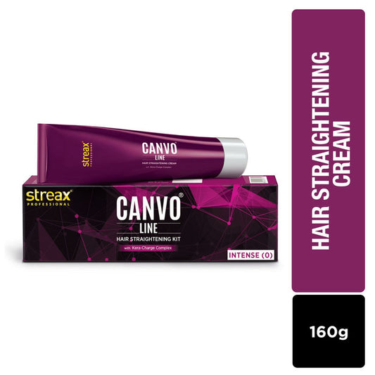 Streax Professional Canvoline Hair Straightening Intense Kit