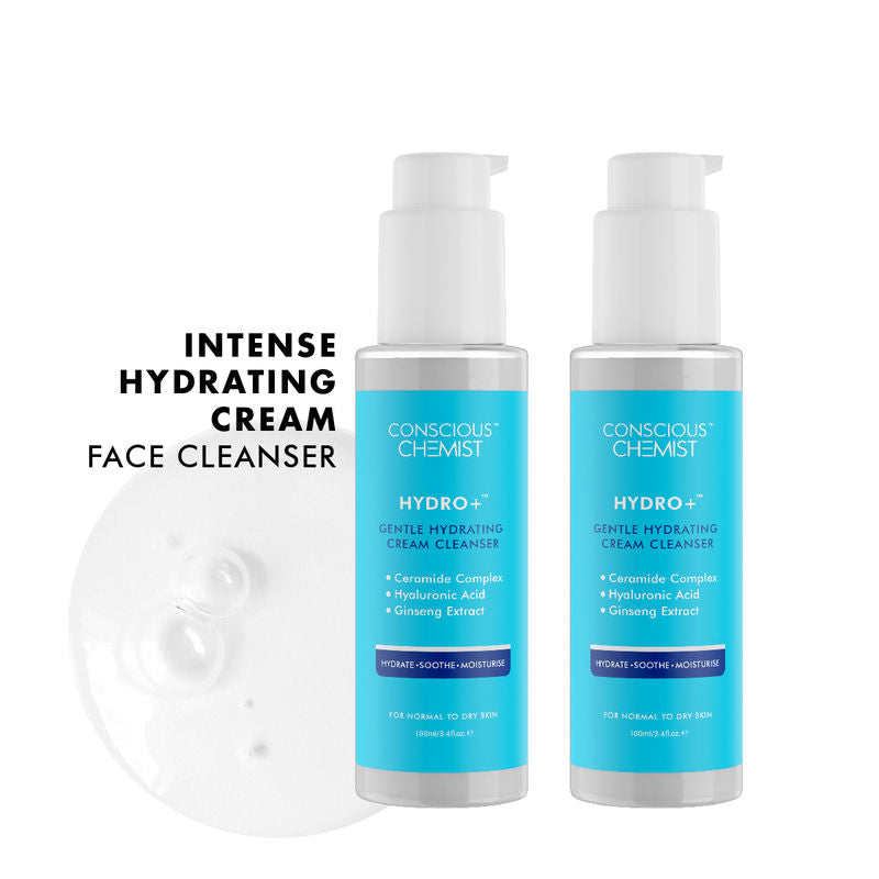 Conscious Chemist Hyaluronic Acid Hydrating Face Cleanser Super Saver Pack (Set Of 2)
